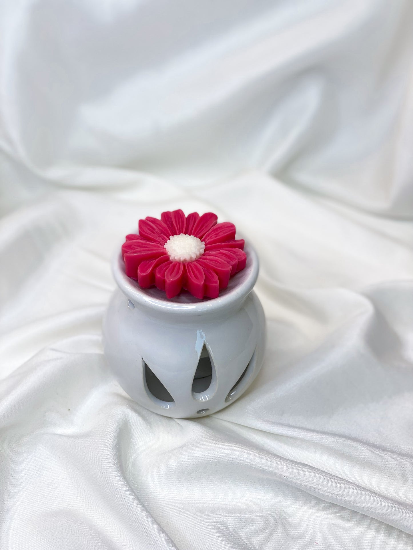 Wax Burner + Wax melt Set - Gardenia Blossoms