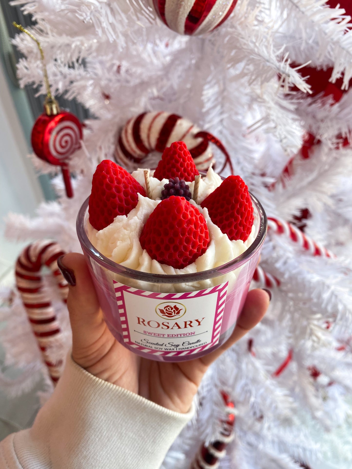 Sweet Edition Candle - Strawberry & Champagne