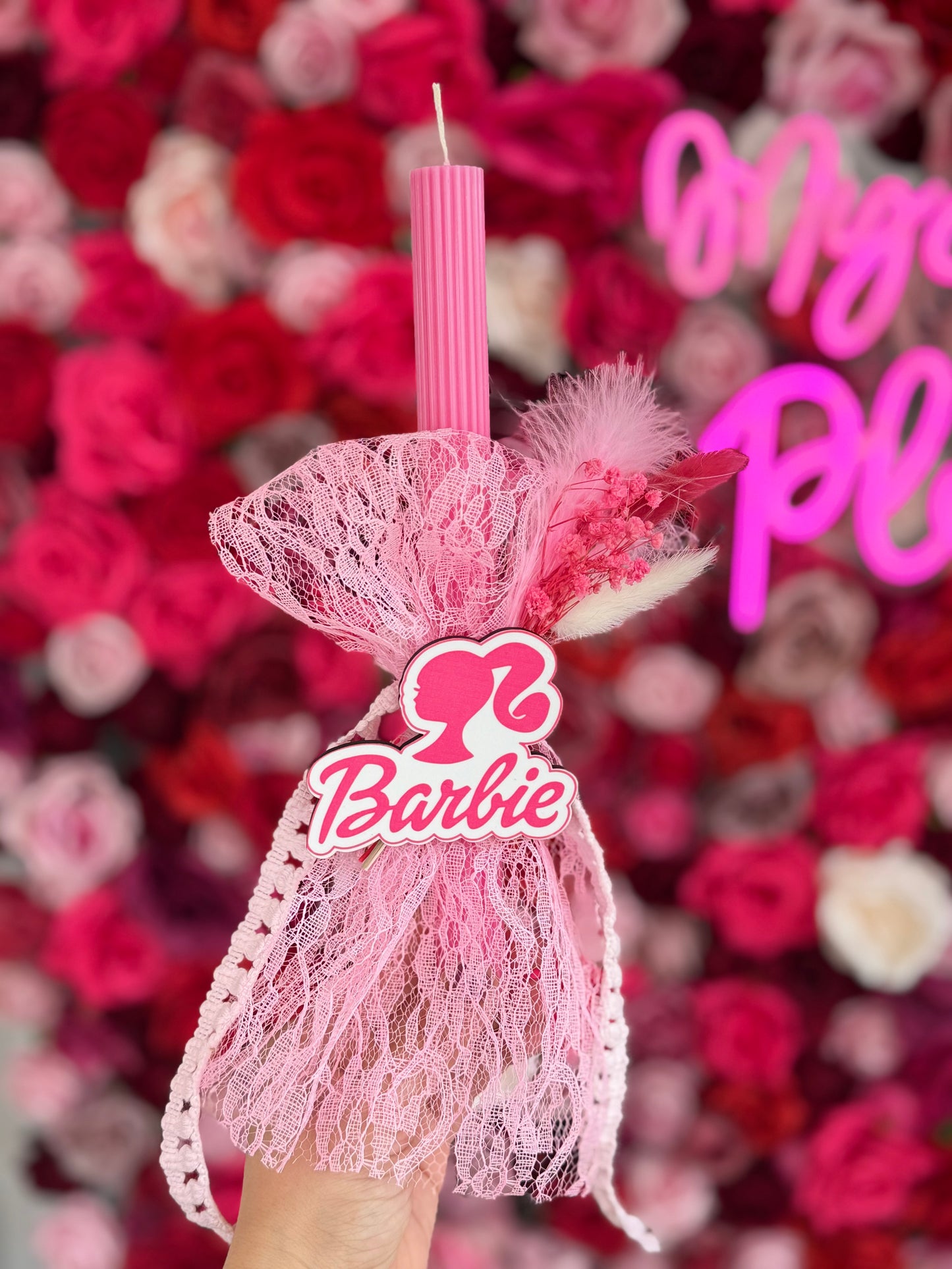 Easter Candle - Barbie