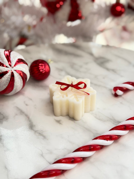 Christmas Candle - Snowflake