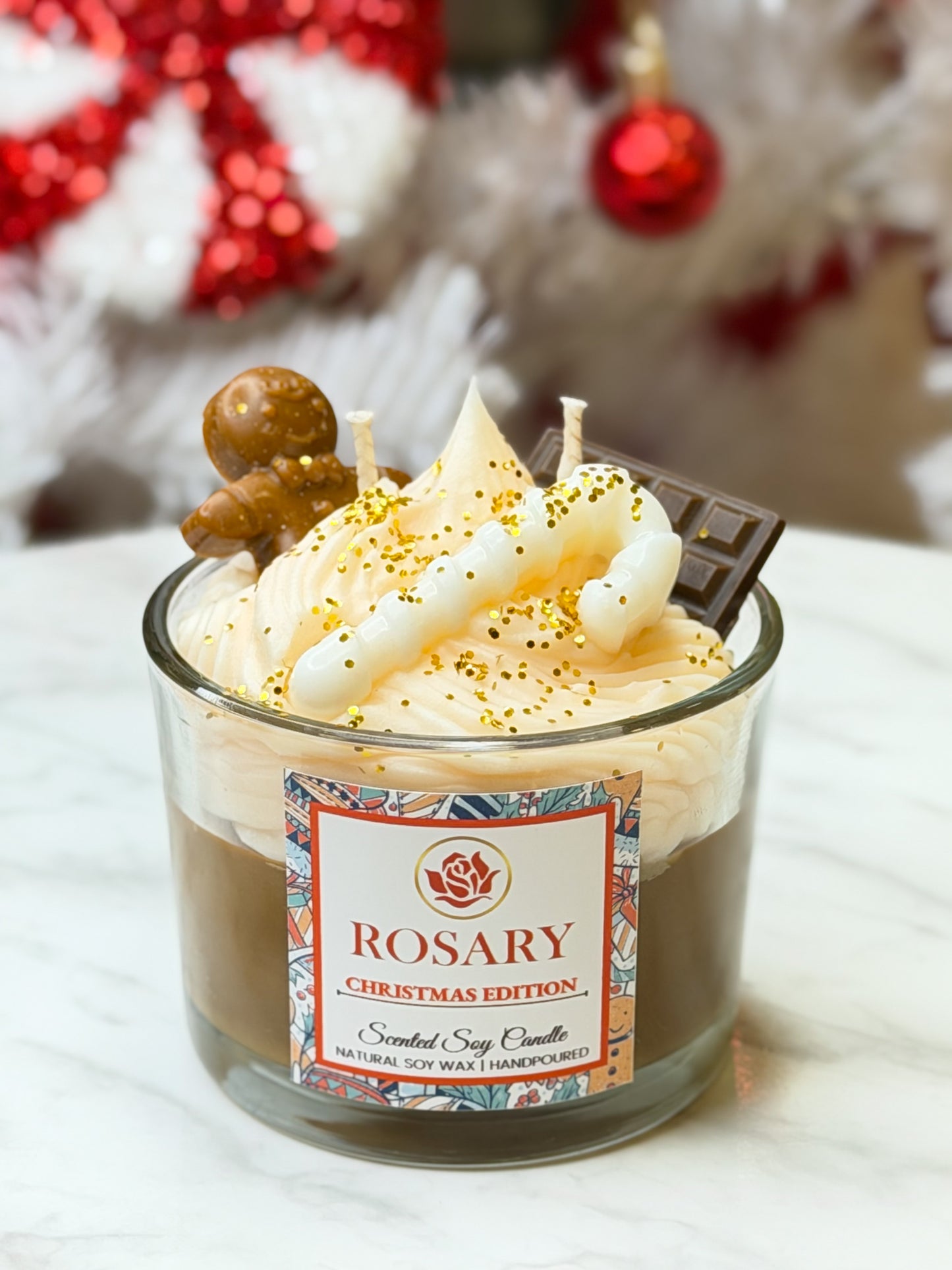 Christmas Edition Candle - Glazed Gingerbread (185 g)